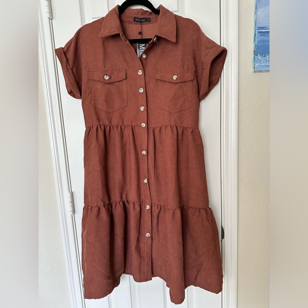 Burnt Orange dress